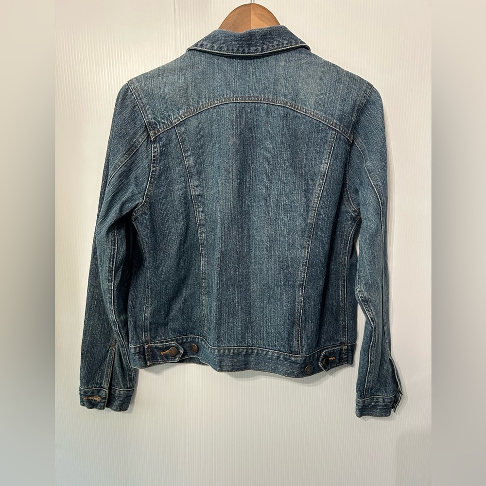 Denim Jacket Upcycled Size Small - Picture 9 of 16